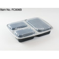 2017 Environmental disposable 3 compartment food container